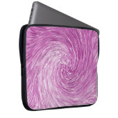 Rosa Twirl....... Laptopschutzhülle (Vorne Rechts)