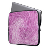 Rosa Twirl....... Laptopschutzhülle (Vorderseite Links)
