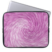 Rosa Twirl....... Laptopschutzhülle (Vorderseite)