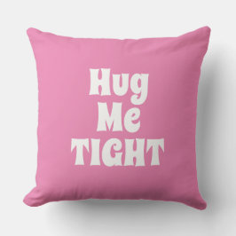 rosa Typografie coole lustige niedliche Retro Kissen