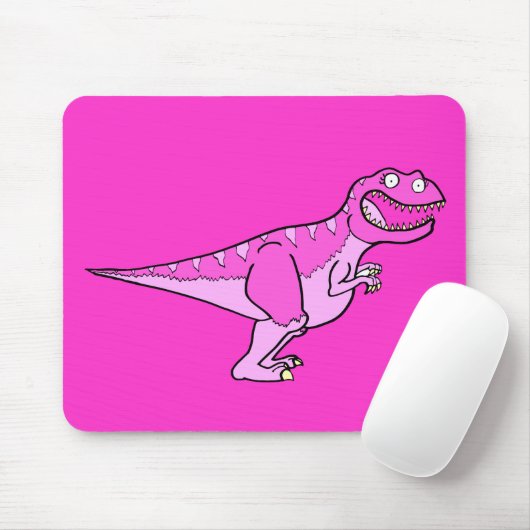 Rosa Tyrannosaurus Rex Mousepad (Mit Mouse)
