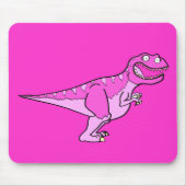 Rosa Tyrannosaurus Rex Mousepad (Vorne)