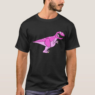 Rosa Tyrannosaurus Rex T-Shirt