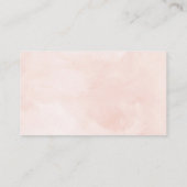 Rosa-u. Begleitkarte (Rückseite)