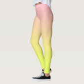 Rosa u. gelbe Leggings (Links)
