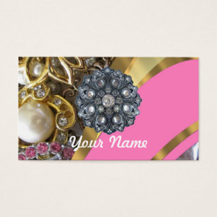 Rosa u. Gold bling sind