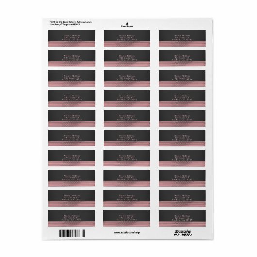 Rosa u. graue moderne bezaubernde (Vorne)