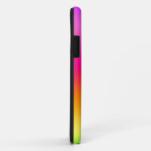 Rosa u. grüne Neongiraffe Case-Mate iPhone Hülle (Hinten/Rechts)