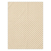 Rosa u. grünes Steppdecken-Volkskunst-mit Tischdecke (Vorderseite)