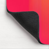 Rosa u. orange Bewegungszittern: Mousepad (Ecke)