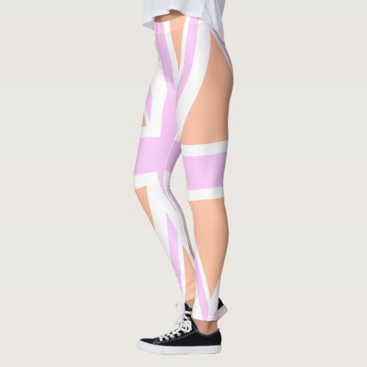 Rosa u. orange leggings (Links)