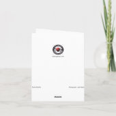 Rosa u. rote tropische Fische Karte (Rückseite)