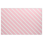 Rosa-u. weißesdiagonalstreifen-Gewebe Stoff (Fat Quarter (45,7 x 55,9 cm))