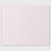 Rosa-u. weißesgestreiftes Muster Geschenkpapier (Flach)
