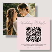 Rosa | UAWG | | Hochzeitswebsite Mitteilungskarte