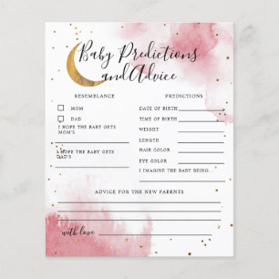 Rosa über dem Mond Kindervorhersagen und Ratschläg