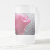 rosa über grau mattglas bierglas (VorderseiteRechts)