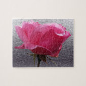 rosa über grau puzzle (Horizontal)