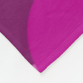 rosa Überlappendes Schaltmuster Fleecedecke (Ecke)