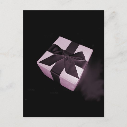 Rosa Überraschung Postkarte (Vorderseite)