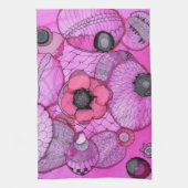 Rosa Überraschungs-Geschirrtuch Geschirrtuch (Vertikal)