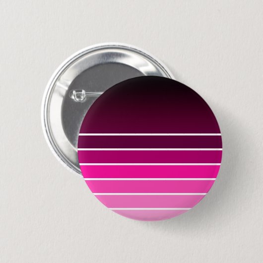 rosa Uhr Button (Vorne & Hinten)