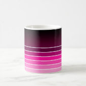 rosa Uhr Kaffeetasse (Mittel)