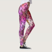 rosa und 3D oder dreieckig Leggings (Rechts)