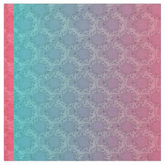 Rosa-und Aqua-Muster Stoff