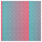 Rosa-und Aqua-Muster Stoff (Muster)