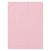 rosa und aquamarin, hübsch, Gitterbaumwolle Tischdecke (Vorderseite)