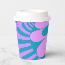 Rosa und Aquamarine Schleife