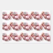 Rosa und Aquamariner Macaron Geschenkpapier Set (Vorderseite 2)