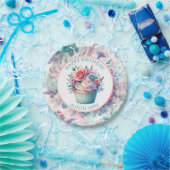 Rosa und Aquamarines Shabby Chic Party Pappteller (Party)