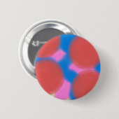 Rosa und Blau 56789 abstrakte Kunst Button (Vorne & Hinten)