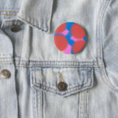 Rosa und Blau 56789 abstrakte Kunst Button (Beispiel)
