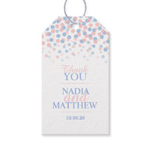 Rosa und blau Danke, dass du den Tag der Hochzeit 