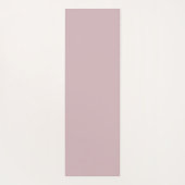 Rosa und Blau Einfach Stilvolles Monogramm Yogamatte (Rückseite)