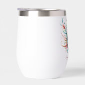 Rosa und blau florale Happy Mother Day (Rechts)