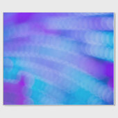 Rosa und blau gestreifte Textilien Geschenkpapier (Flach)