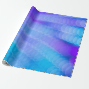 Rosa und blau gestreifte Textilien Geschenkpapier
