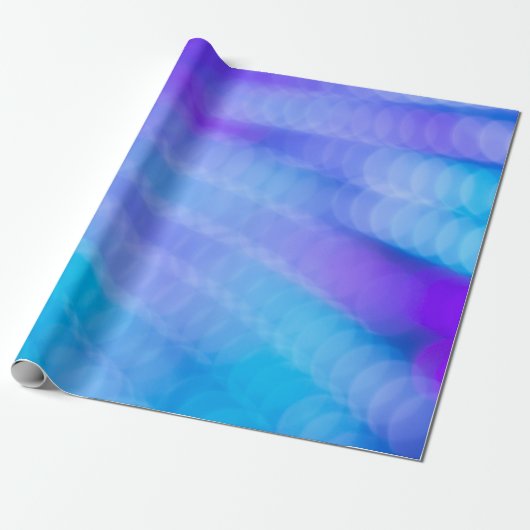 Rosa und blau gestreifte Textilien Geschenkpapier (Ungerollt)
