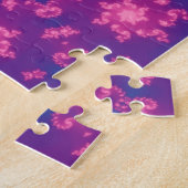 Rosa und Blau Kaleidoskop Gradient Puzzle (Seite)