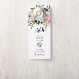 Rosa und Blau Türanhänger