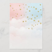 Rosa und Blau über dem Mond Programm (Rückseite)