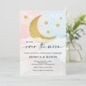 Rosa und Blau über dem Mond Programm (Stehend Vorderseite)