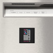 Rosa und blau, weil Männer zu uns Brustkrebs bekom Magnet (In Situ (Geschirrspüler))