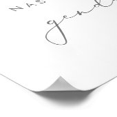 Rosa und blaue Balkone - Gender-Enthüllung Poster (Ecke)