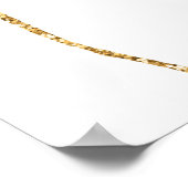 Rosa und blaue Ballons Babydusche Twins Zeichen Poster (Ecke)