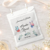 Rosa und blaue Farbe Geschenktütchen (Ausgeschnitten)